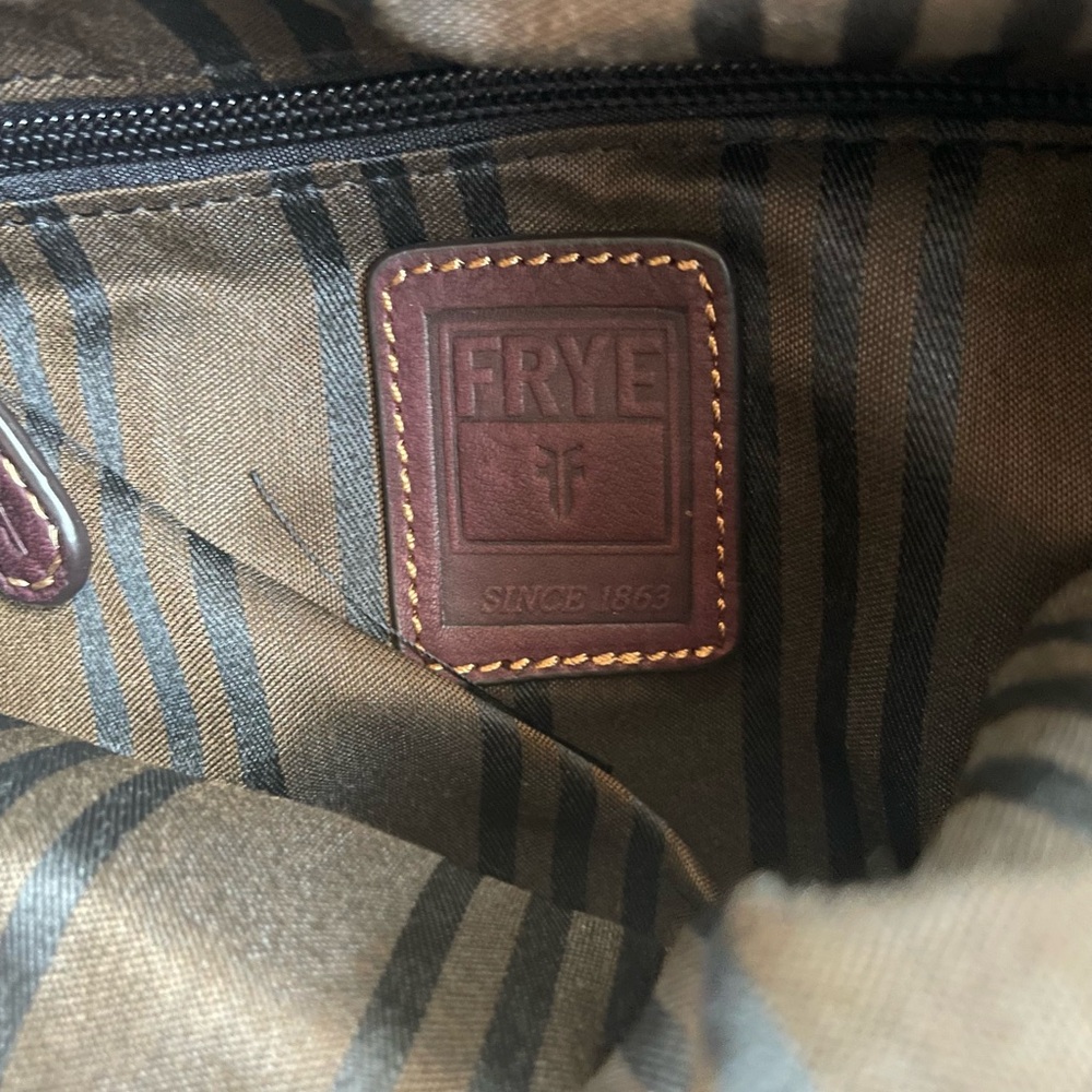NWT Frye Jenny Leather Backpack - Brown - Picture 10 of 11